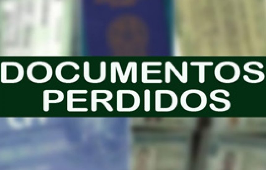 JAILTON DA PENHA: DOCUMENTOS PERDIDOS