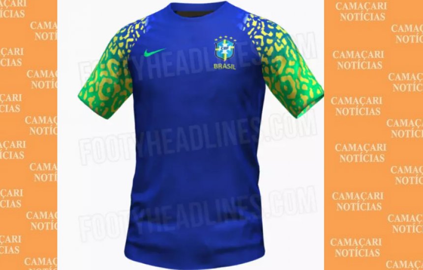 [Site vaza suposta 2ª camisa da Seleção Brasileira para a Copa]