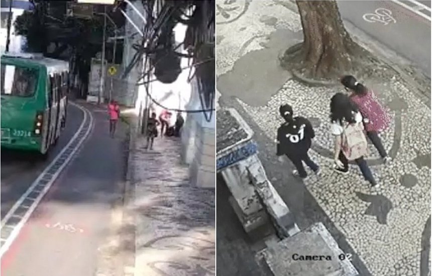 [Vídeo mostra momento em que garota é morta na frente da mãe e da irmã durante assalto em Salvador]